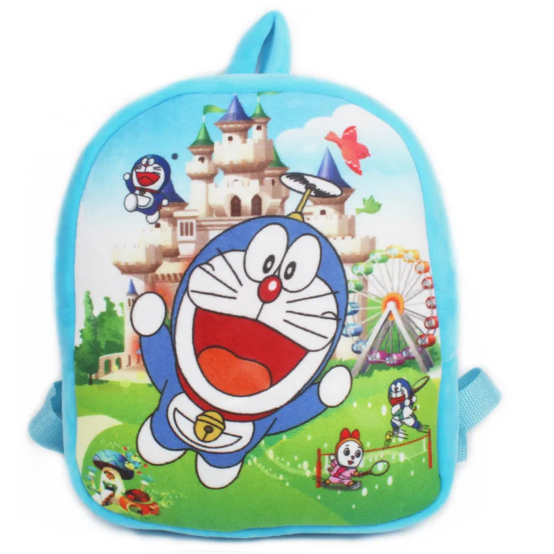 Jingle cat blue Детский плюшевый школьный рюкзак для маленьких девочек и мальчиков, игрушки для детей, детский сад, мультфильм, животное, рюкзак для малышей, детские подарки - Цвет: Jingle cat blue