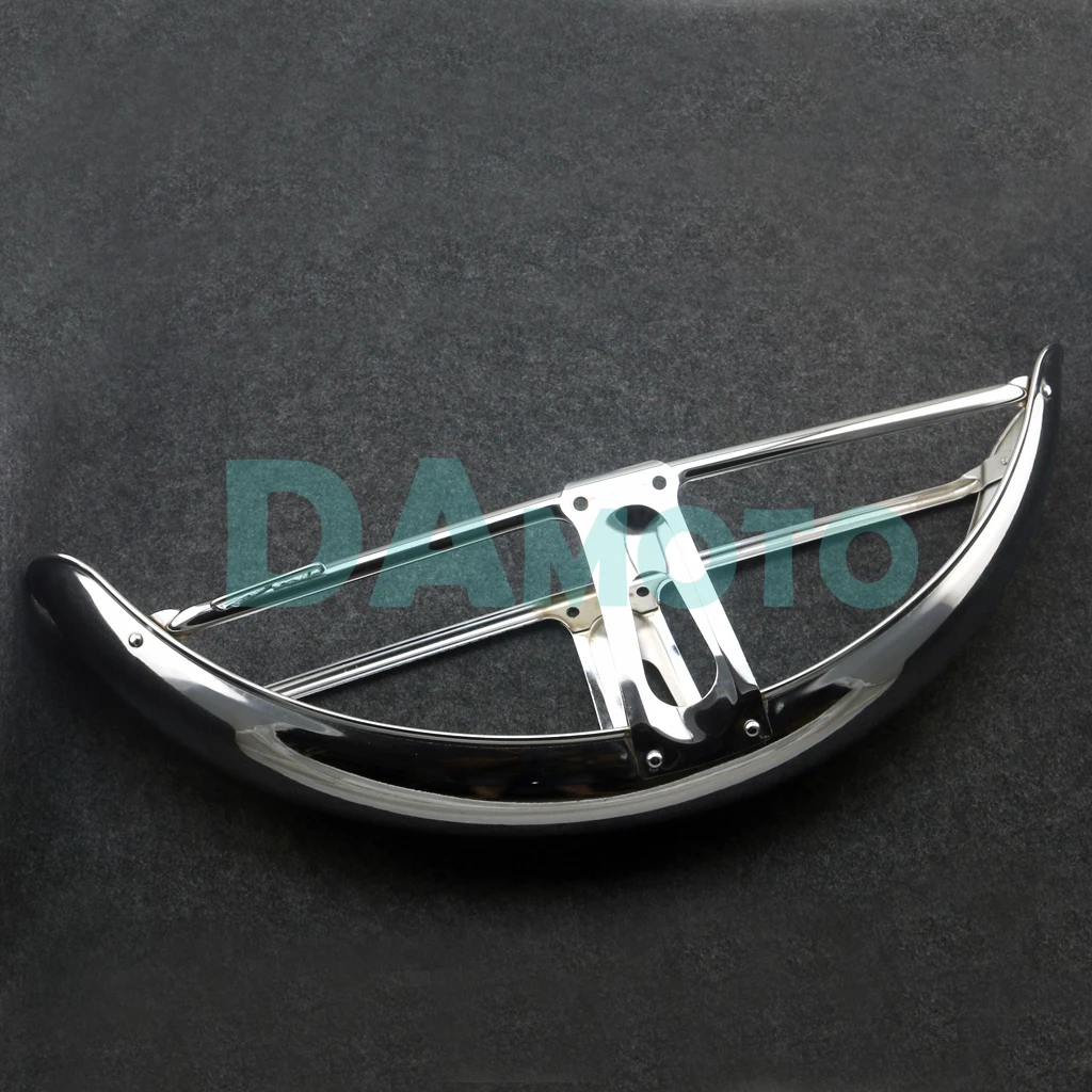 High Quality Comp Chrome Front Fender Assembly Brand New For HONDA S90 CS90 S110 CS110 CB100 CB125S CB125 S CG110 CG125 | Автомобили и