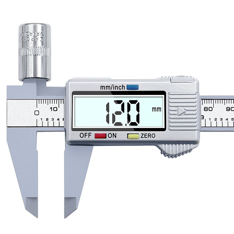 XINGWEIANG цифровой штангенциркуль Calipers150mm 6 дюймов электронная ЖК-доска для углеродное волокно датчик приборы для измерения высоты микрометр