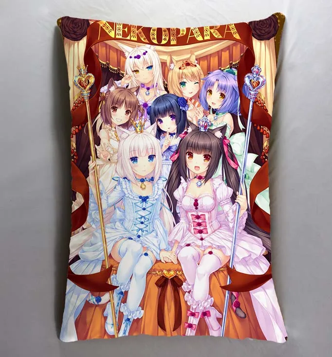 Аниме Манга Neko Para chocola& vanilla 40*60 см чехол для подушки сиденья постельные принадлежности подушки 006 - Цвет: 10