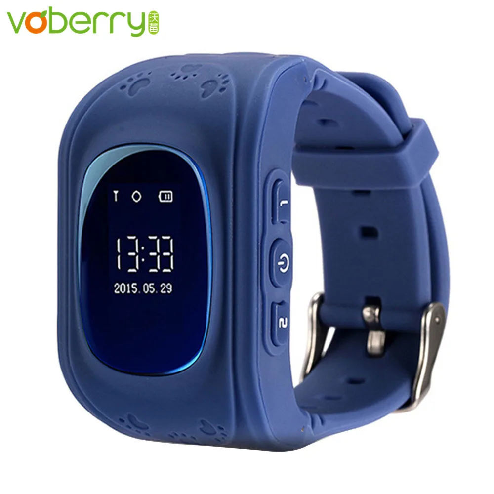 Смарт часы Voberry Q50 для детей SOS устройство определения местоположения GPS трекер