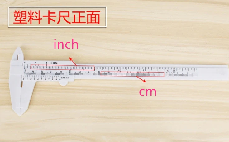 Пластиковый суппорт метр paquimetro Kontselyariyae pie de rey линейка калибратор Калибр PACHOmeter измерение