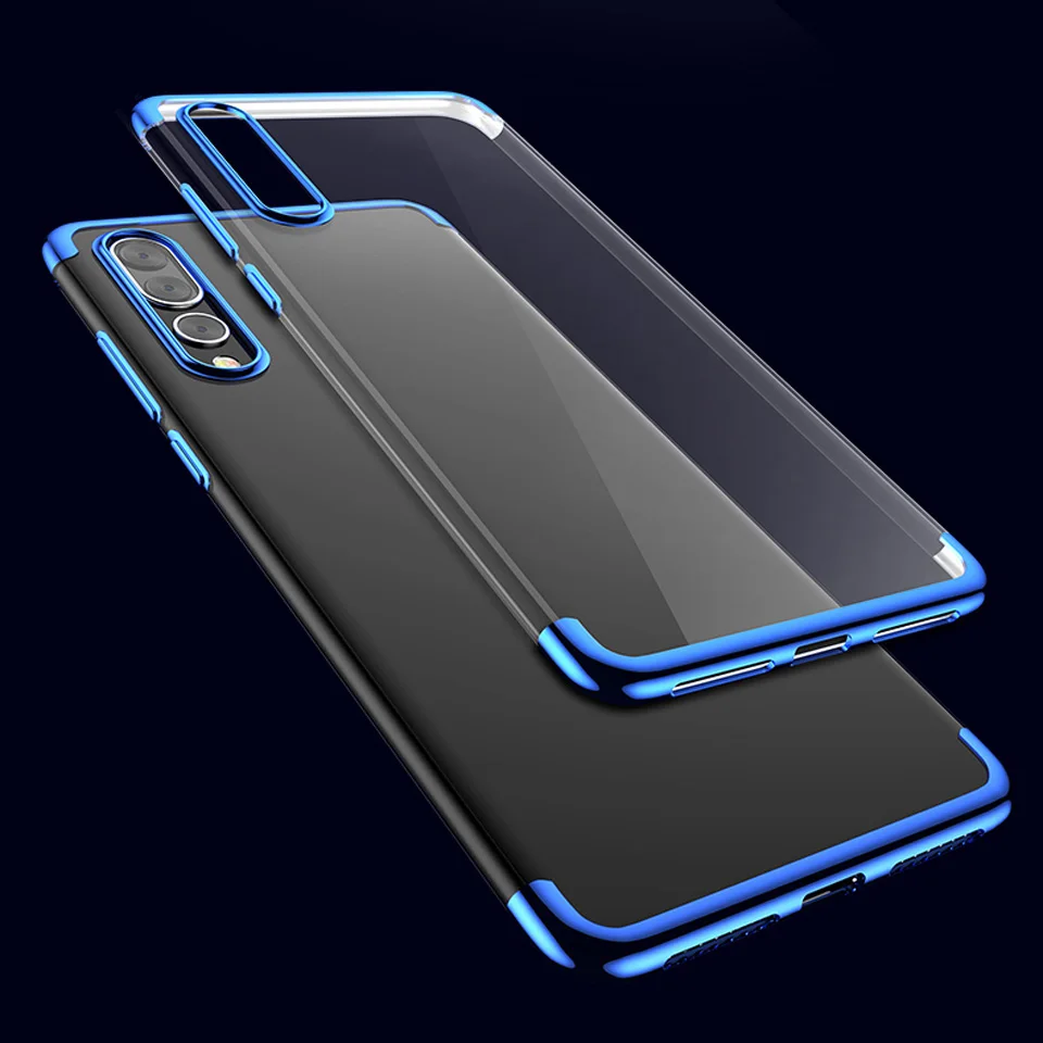 Рамка с блестками Мягкий ТПУ чехол для Huawei P20 Pro P8 P9 Lite 2017 P10 Mate 20 10 Nova 3 2 Honor 9 7X 8X