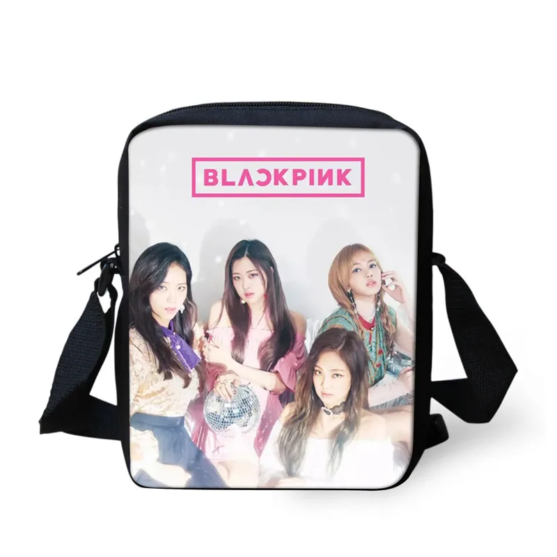 As Pictures THIKIN Blackpink школьные рюкзаки для девочек известный K POP Star Детский рюкзак подростковый ранец школьная сумка на заказ Mochila Escolar - Цвет: As Pictures