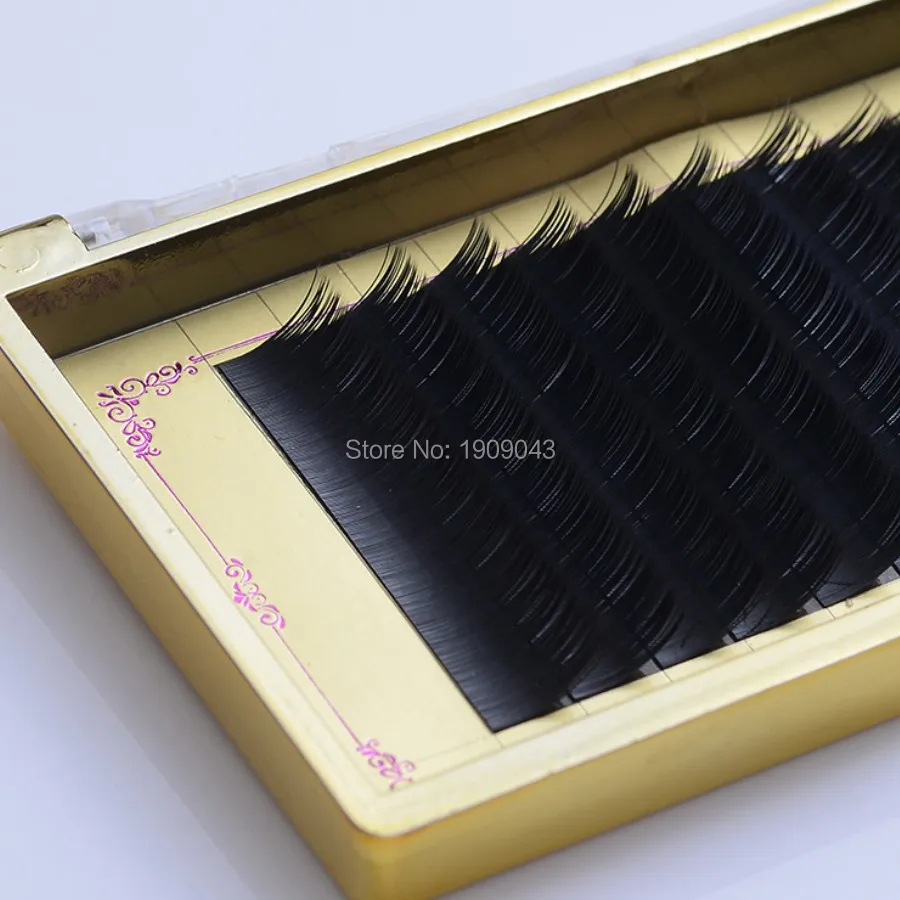 6 лотков мягкие эллиптические плоские ресницы для наращивания
