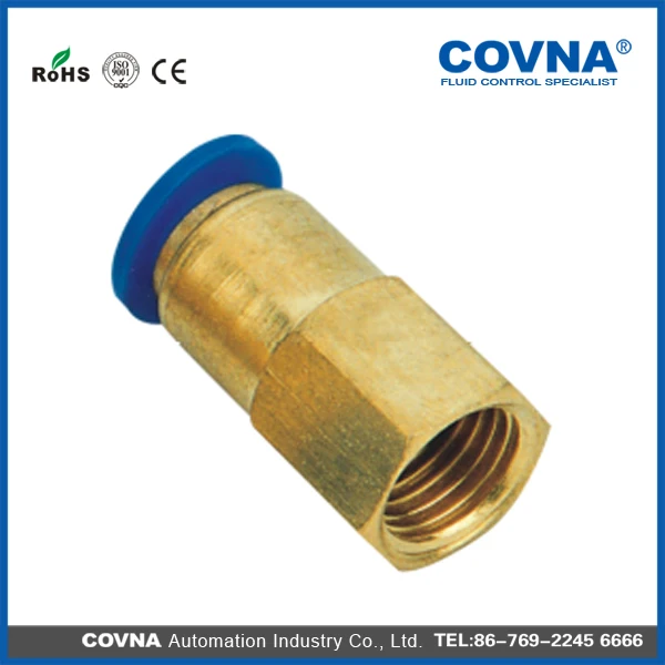 Пневматический коннектор для воздуха латунные детали тип SPCF4 M5|pneumatic fitting|fitting airair