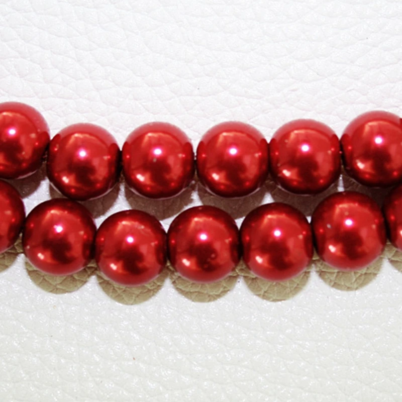 Round Glass Beads Imitation Pearls 4mm 13 Colors for Jewelry Making Approx 195Pcs DIY Craft Necklace Handmade Bracelet | Украшения и