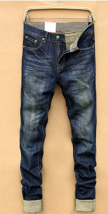 Tidal текущий мужской Тонкий прямые джинсы брюки мужские винтажные Ретро модные