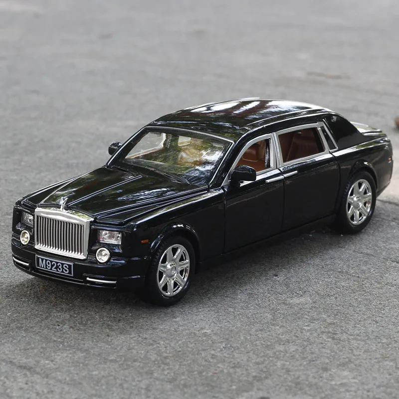 ZXZ 1:24 Бесплатная доставка Rolls Royce Phantom сплав литье под давлением модель автомобиля