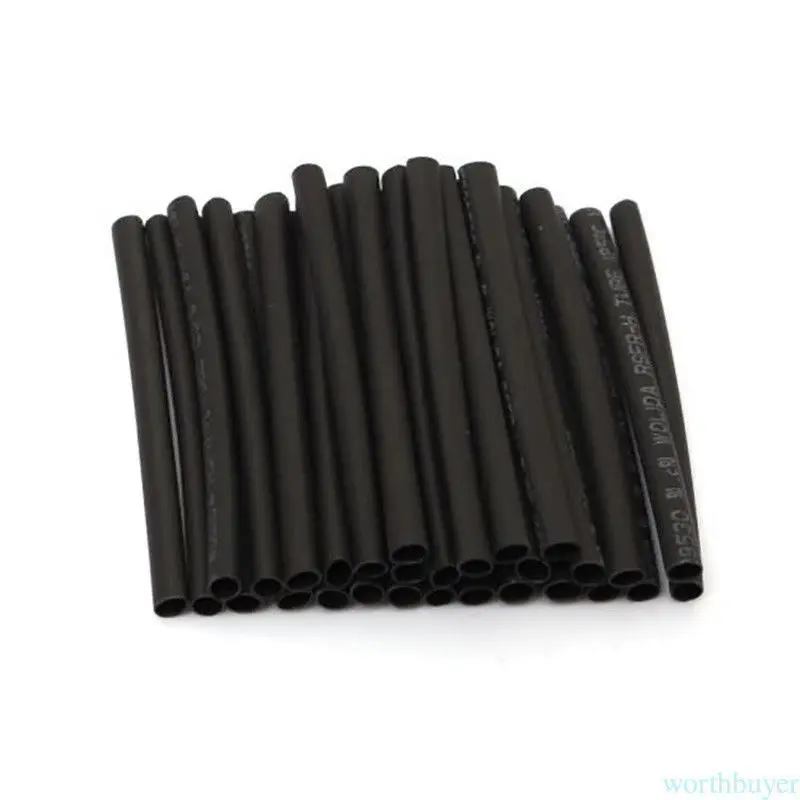 127pcs 3 цвета модели психиатр сокращается shrinkable трубы метро рукав тепла кримп