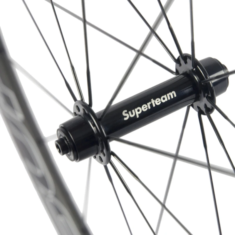 SUPERTEAM 50mm Carbon Wheels R13 With Basalt Braking Surface Tubular 700C Road Wheelset Clincher Bicycle Wheel | Спорт и развлечения