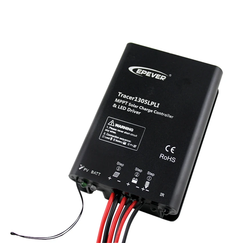 10A MPPT Контроллер заряда с таймером IP67 Светодиодный драйвер запрограммирован