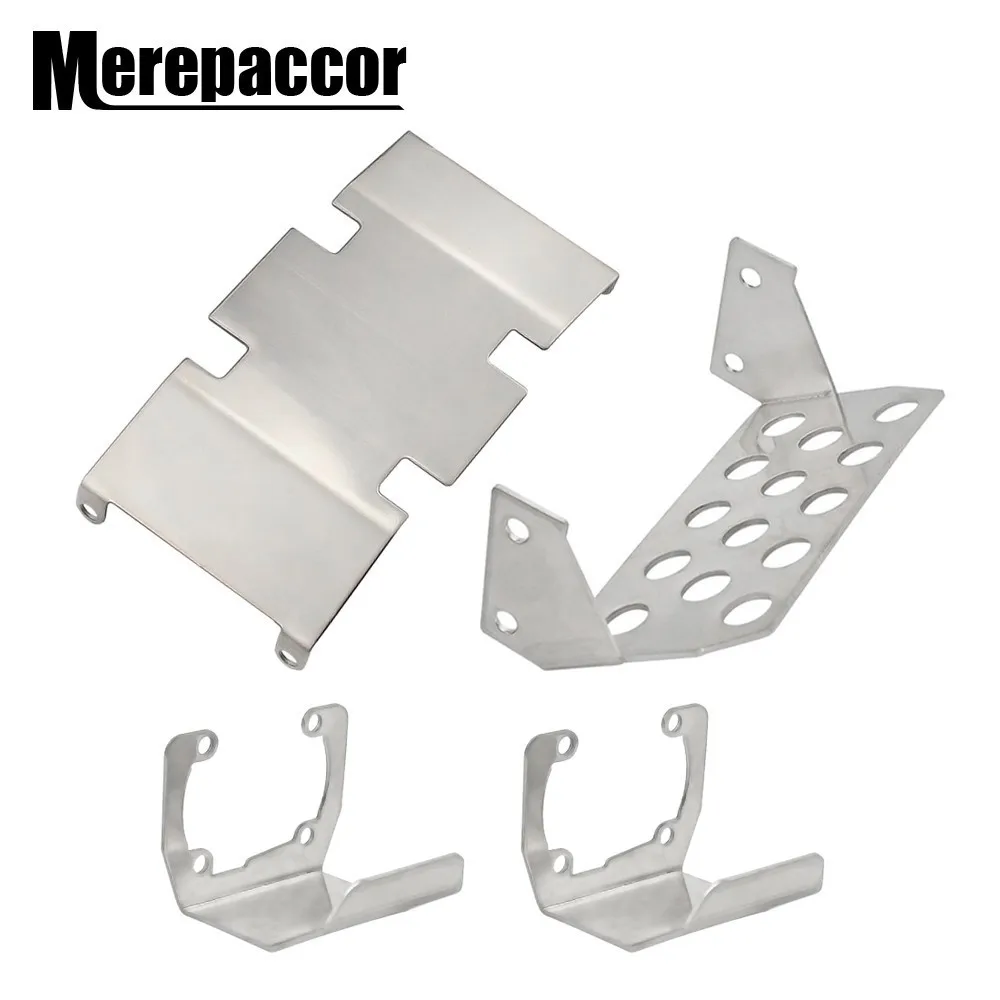 Бронированная защитная пластина для оси из нержавеющей стали MEREPACCOR 1/10