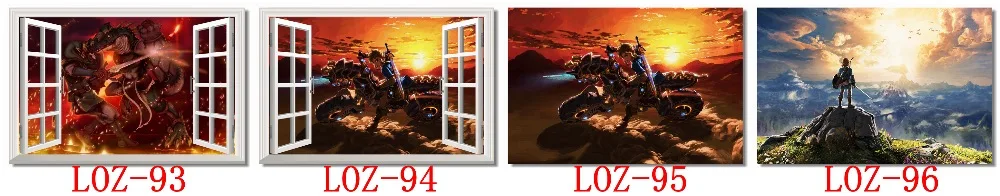 Пользовательские холст настенные украшения Zelda карта Hyrule плакат Легенда о Zelda обои спальня кафе офис настенные стикеры Фреска#0832