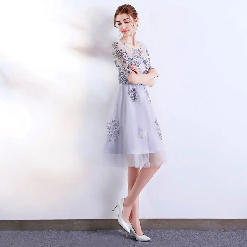 FADISTEE Новое поступление технические короткие платья элегантное вечернее платье с