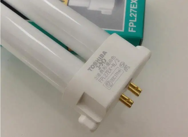 10 шт. TOSHIBA FPL27EX-N/2 27 Вт cfl компактный Флуоресцентный светильник FPL 27EX-N/2 дневной свет