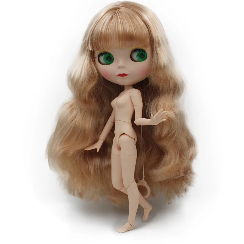 Шарнирная кукла Blyth, Neo Blyth кукла Обнаженная Заказная матовое лицо куклы можно изменить макияж и платье DIY, 1/6 шарнирные куклы SO33