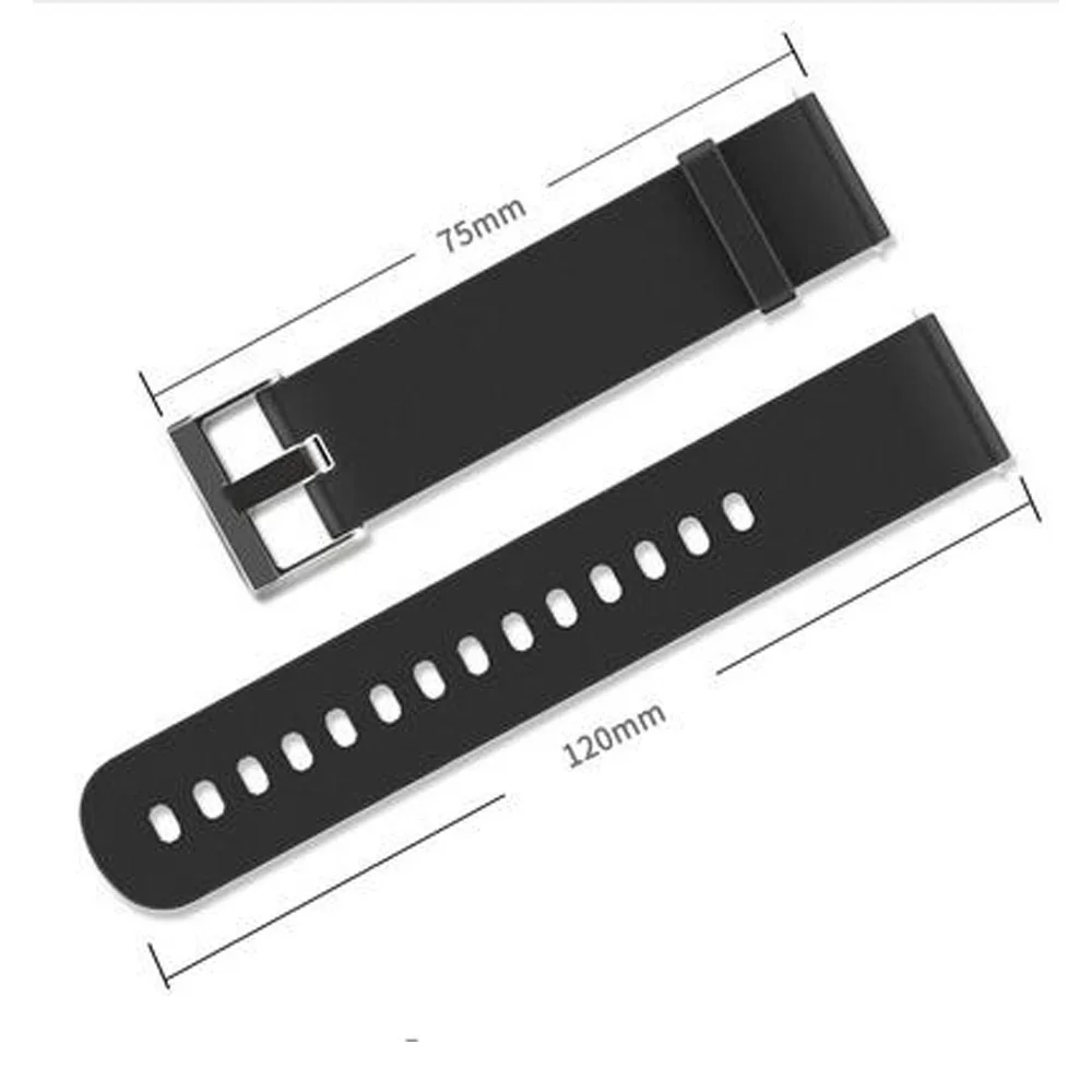 Белый ремешок для часов Xiaomi Huami Amazfit Bip силиконовый браслет бит темп Lite молодежи