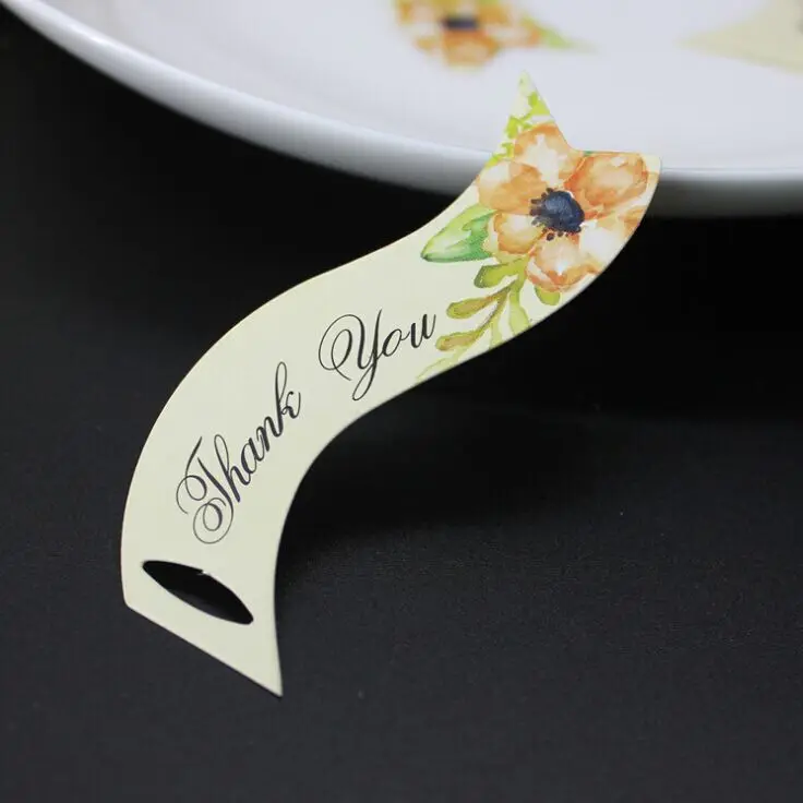 Горячее предложение 100 шт винтажный подарок Благодарим Вас за пользу бирки в