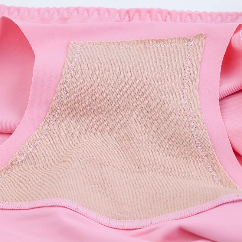 Новейшие Летние бесшовные женские трусики из вискозы нейлоновая ткань