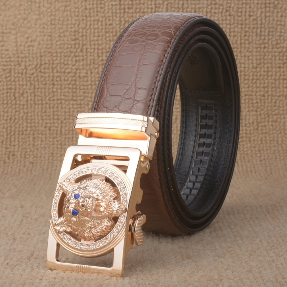 Новый бренд классический модный дизайнерский мужской ремень роскошный кожаный с
