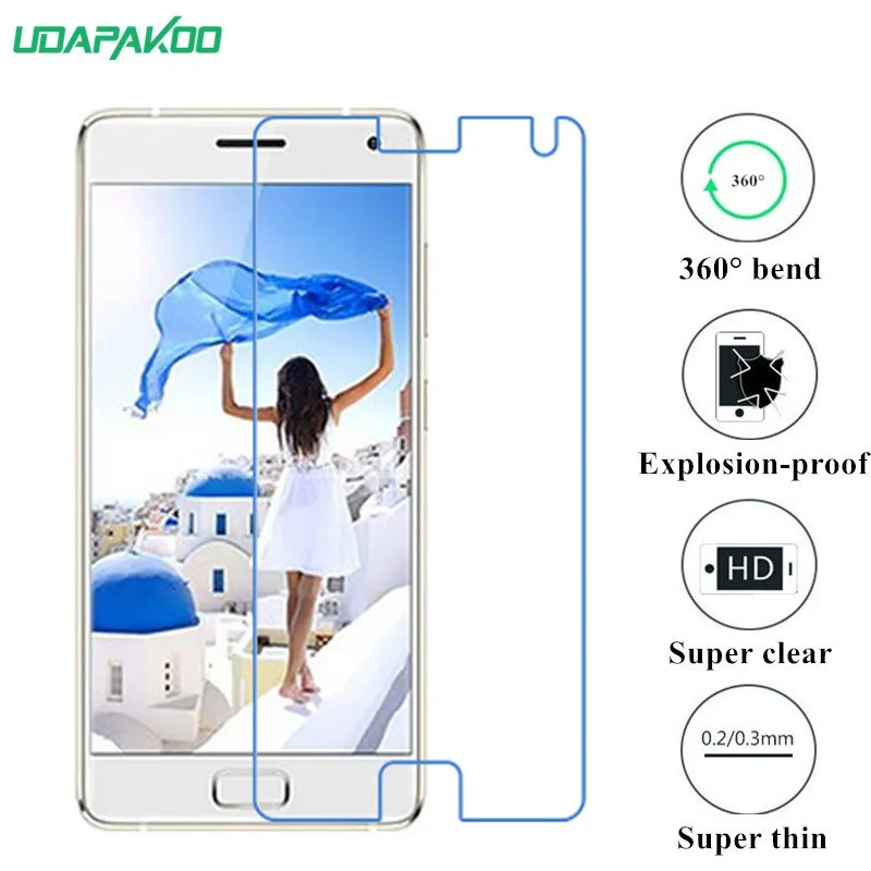 Udapakoo прозрачная закаленная (мягкое стекло) пленка для Lenovo ZUK Z2 PRO Nano