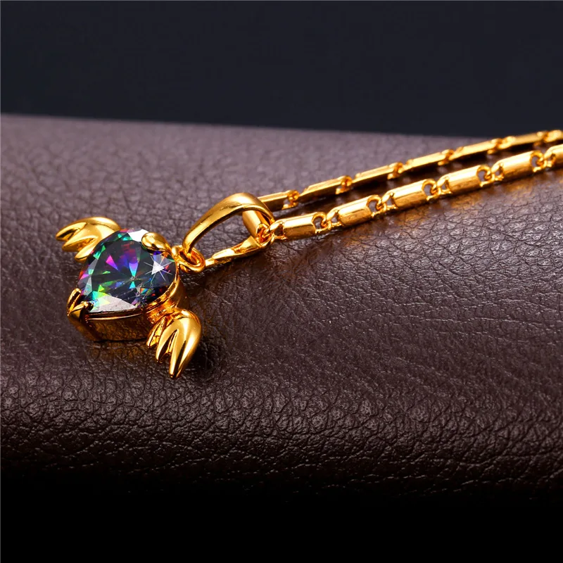 Collare кулон в форме сердца с крыльями ангела золотого/серебряного цвета Кристалл