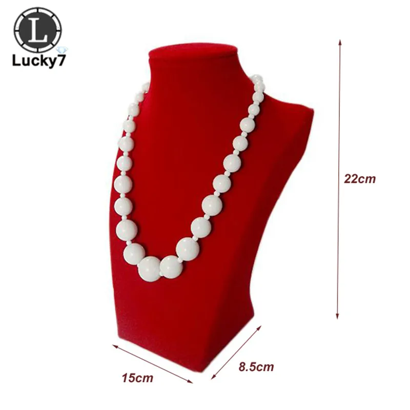 3 размера красный бархатный манекен набор деревянная стойка полка Портрет