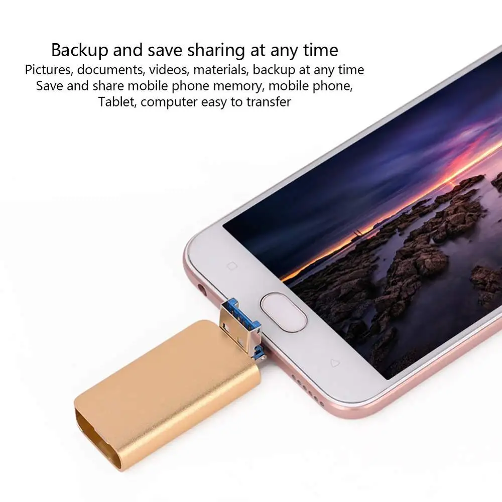 Usb флеш накопитель для iPhone 6 6S 6Plus 7 7S 7P 8 8Plus X iPad флэш Lightning USB 3 0 карта памяти флешка 128