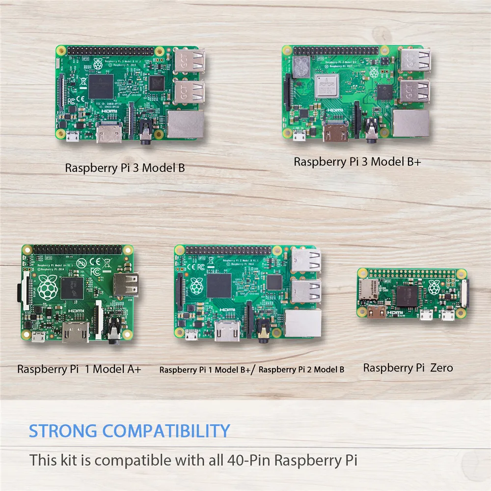 Суперстартовый Обучающий набор SunFounder для Raspberry Pi 4B 3B + 2B B A Zero с