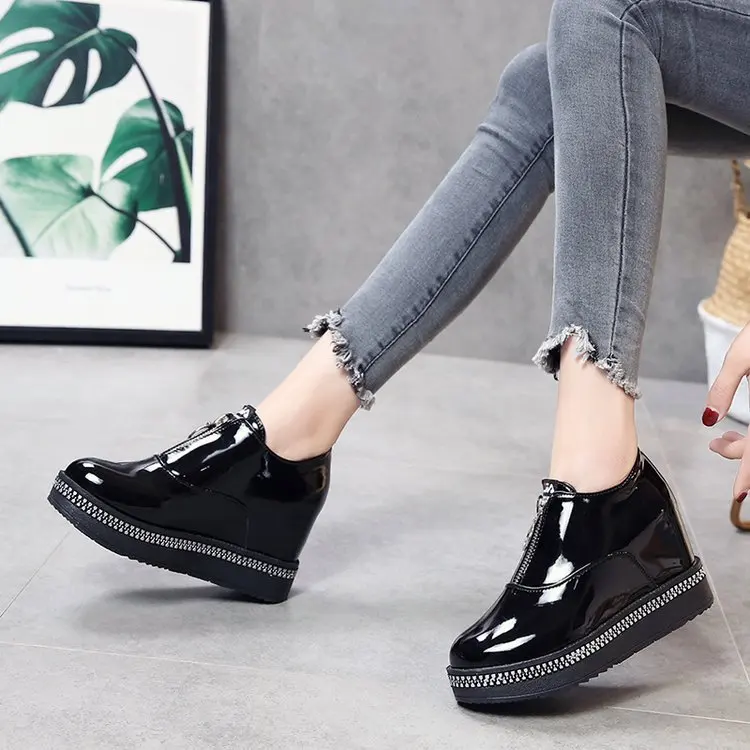 Женская кожаная обувь модный тренд 2019|Женские кроссовки и кеды| |