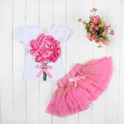 

2015 Baby Kids Girls Dress Princess Party Pink Tulle Lace Gown Fancy Tutu Dress