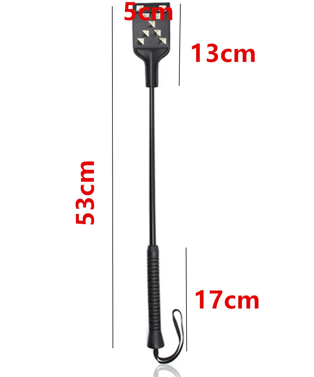 53 см БДСМ фетиш пикантные длинные из искусственной кожи Кнутами flogger Ass порка Paddle