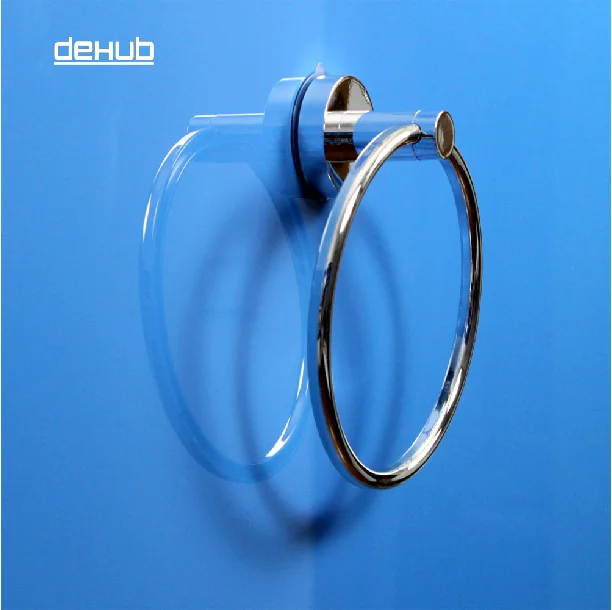 2016 Dehub супер присоски кольцо ручной полотенцедержатель круглый аксессуары для