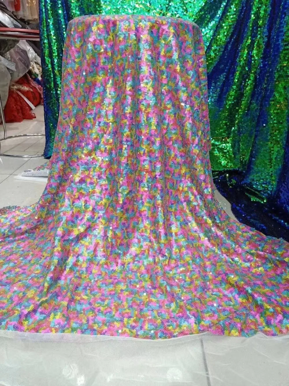 Африканские камни кружево ткань Высокое качество вышитые нигерийские чистая