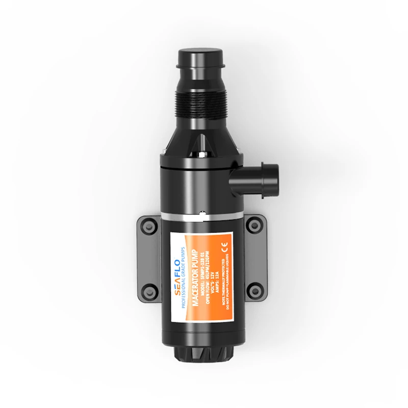 SEAFLO крыльчатка сточных вод 12V Macerator насос для сточных вод бесшовный мотор портативный туалетный насос