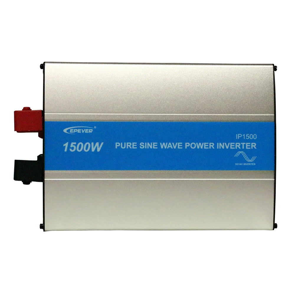 Фото EPever IP1500W чистая Синусоидальная волна 12 в 24 В постоянного тока для передачи на 110 EPever IP1500W чистая Синусоидальная волна 12 в 24 В постоянного тока для передачи на 110