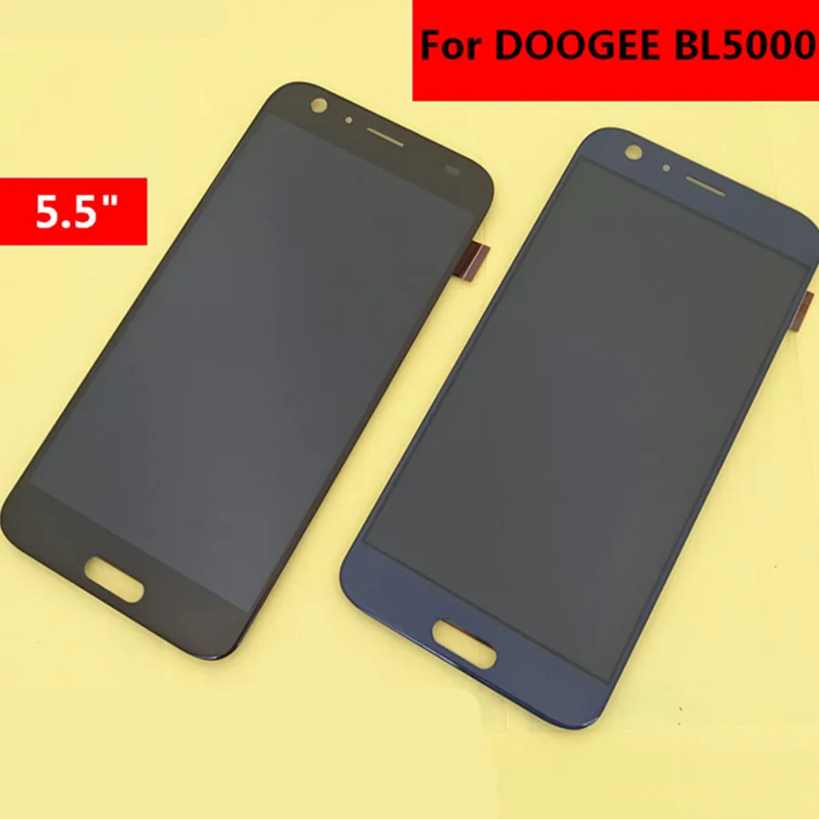 Для DOOGEE BL5000 ЖК-дисплей + сенсорный экран ЖК-дигитайзер стеклянная панель Замена