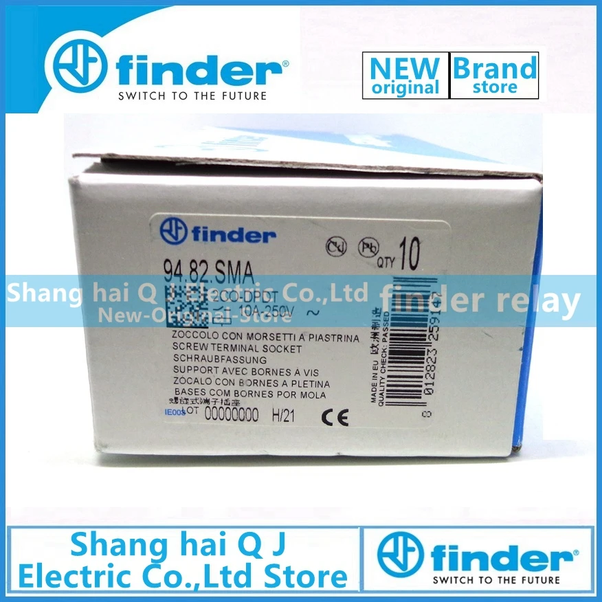 

Brand new and original finder 94.82.sma relay socket