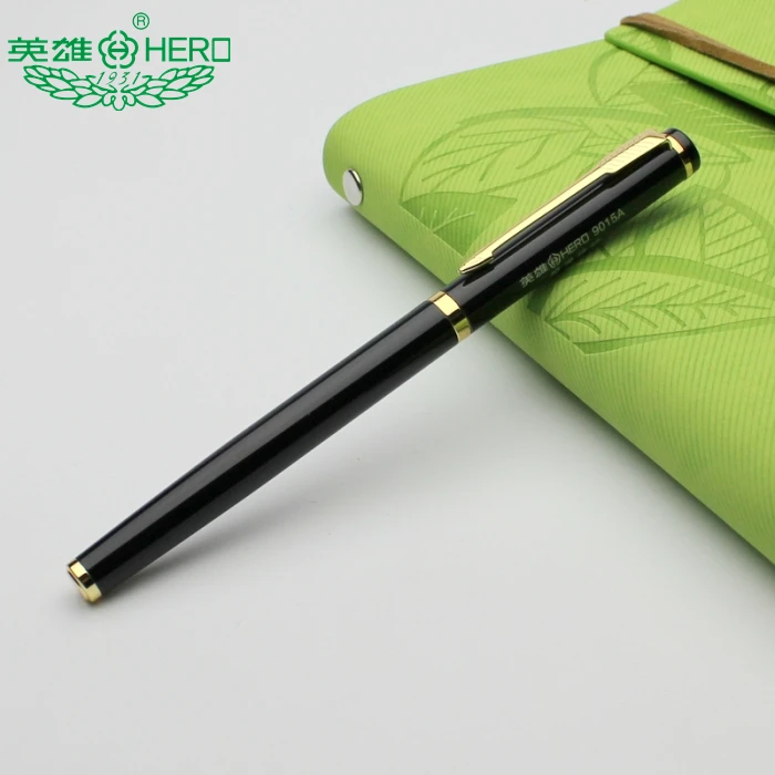2 шт. [HERO] 9015A Классическая серия авторучка ультра-тонкая авторучка офис выделенная каллиграфия