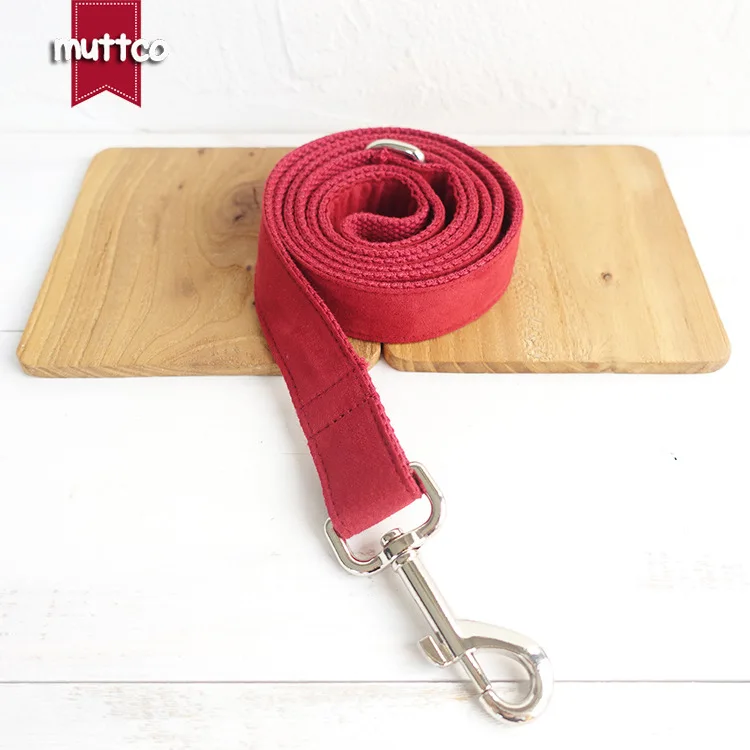 MUTTCO простой приличный Красный Регулируемый удобный мягкий дышащий собачий круг