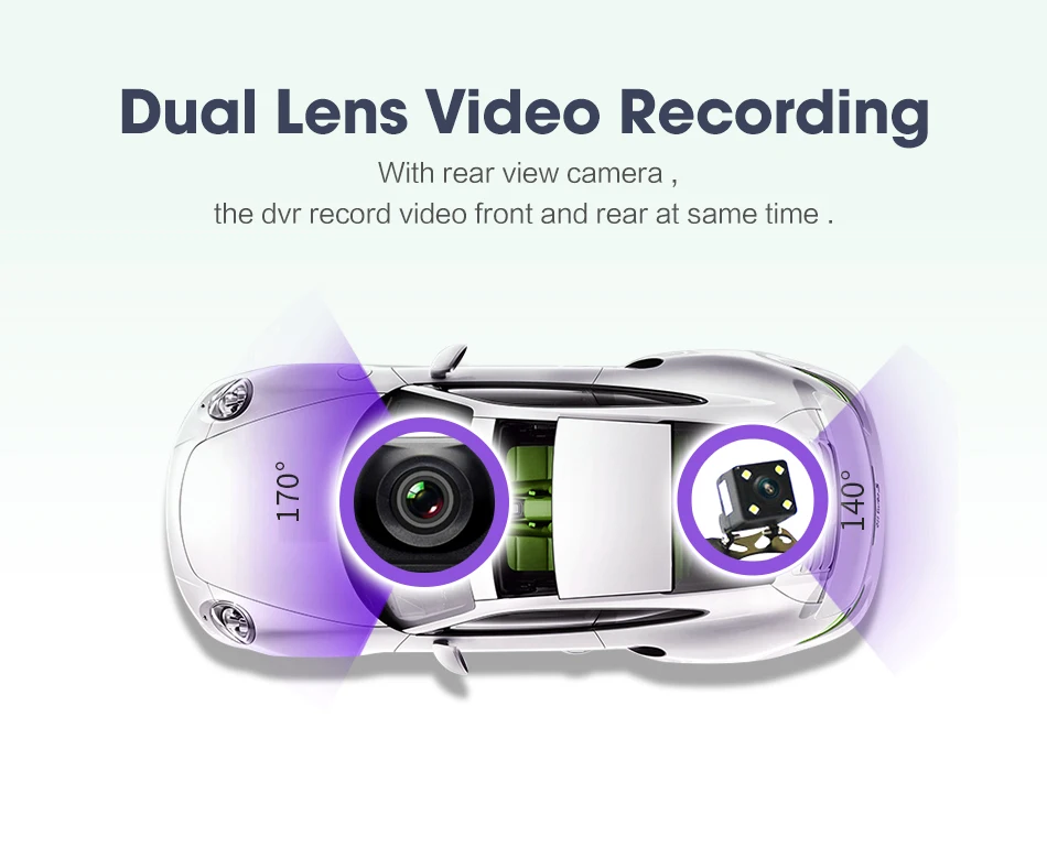 Flordgramy 7&quot 3G Car Camera Android 5.0 DVR GPS Navigation Video Recorder 1080P Automobile Mirror Dash cam | Автомобили и