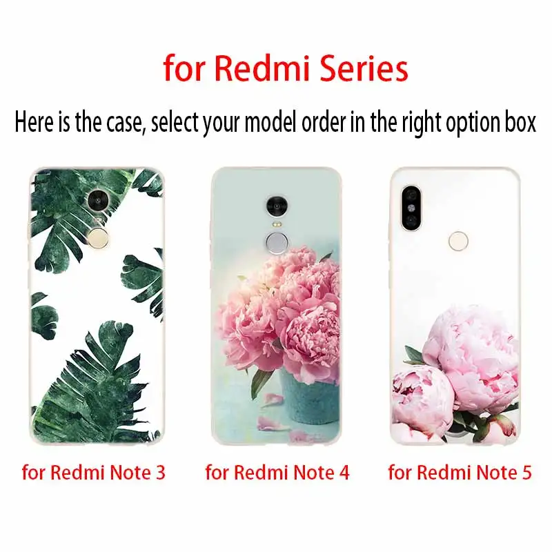 Мягкий чехол С КАКТУСОМ банановыми листьями для Xiaomi Redmi Note 10 9 8 7 6 5 Pro Max 10S 9S 9T 8T