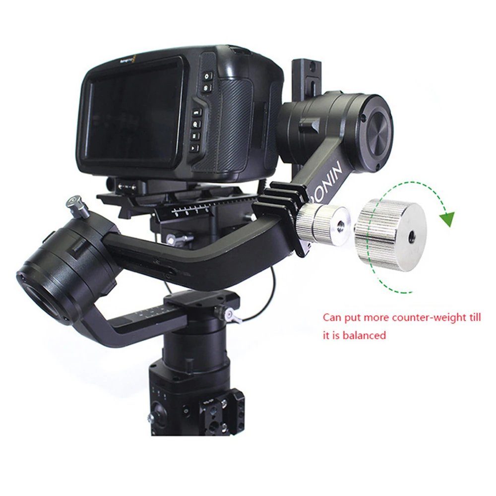 Счетчик веса 150 г для DJI Ronin S Gimbal Black Magic BMPCC 4K Camera Two 25g One 100g комбинированные