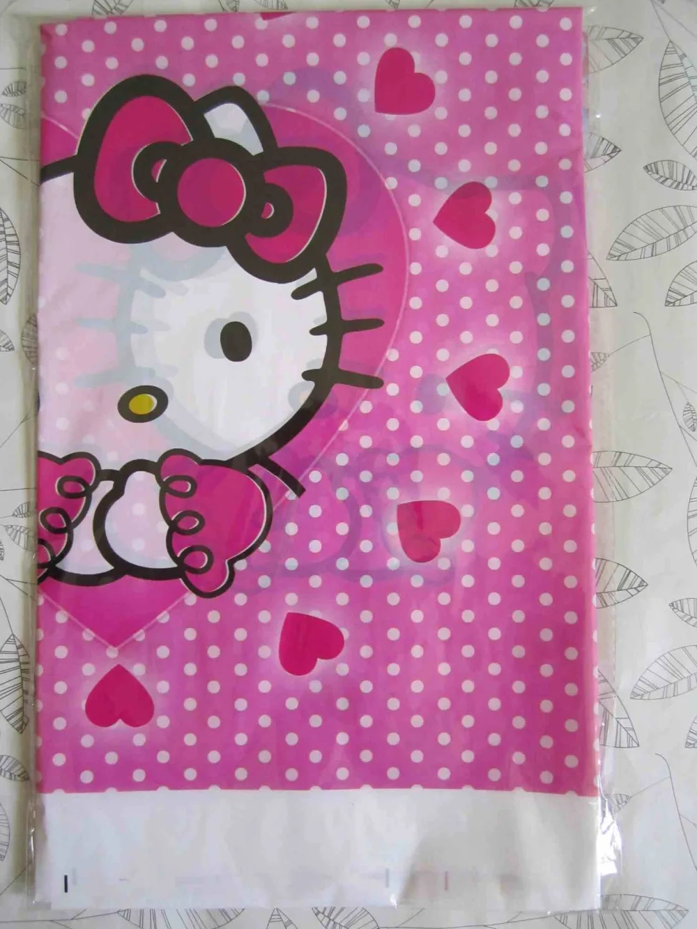 61 шт./лот набор одноразовой посуды с рисунком Hello Kitty для вечеринки и на день
