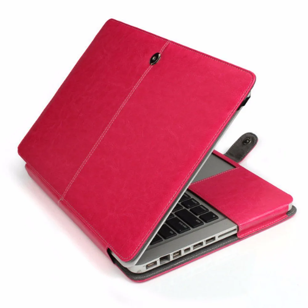 Новый кожаный чехол для MacBook AIR 13 3 A1369/A1466 PRO дюймов A1278 Folio Case Sleeve Luxury Laptop Bags Чехлы PU |