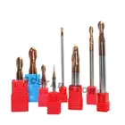 1 шт. шаровая мельница 6 мм 8 мм 10 мм 12 мм длина 150 мм твердосплавная Концевая фреза шаровая носовая Концевая фреза фрезерный фреза инструмент