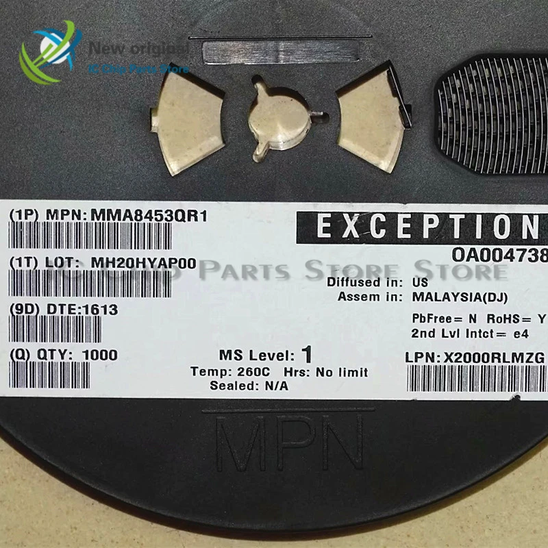 10/PCS MMA8453QR1 MMA8453 QFN16 100% new original integrated IC chip