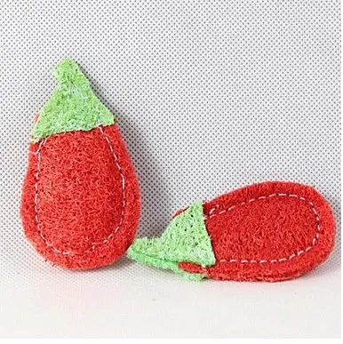 Мочалка для домашних животных 1 шт. в форме баклажаны игрушки собак кошек чистки