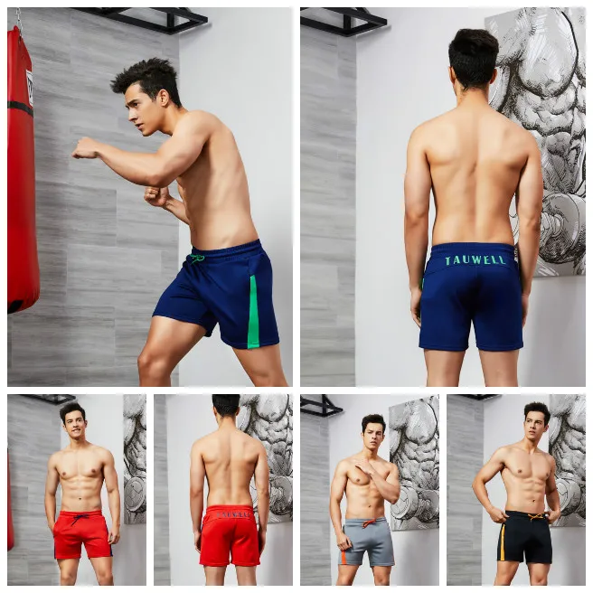 

New Men's Shorts Fitness Running Training Sports Shorts Summer Home Leisure Short